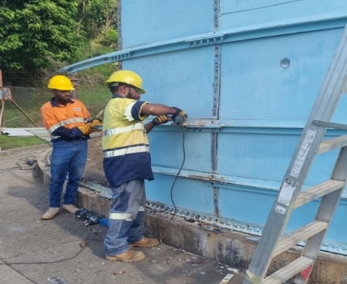 Water Pump Installation